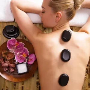 Masaje piedras calientes